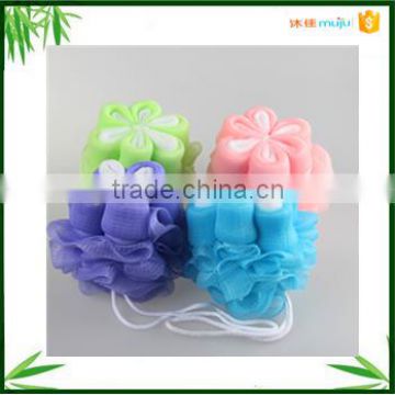 Promotional shower puff bath ball for body cleaning