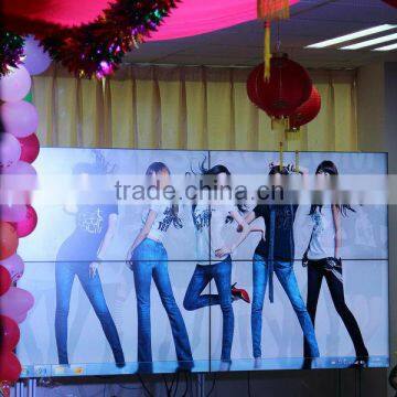 Large display 55 inch LCD Video Wall with Ultra Slim BezelWall
