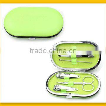 Beautiful green elliptic design manicure tool