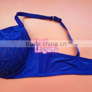 Leopard Jacquard Lace Underwear Set, Plus Size Women Underwear Set