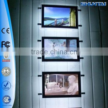 a2 magnet frameless led lightbox acrylic frame light box advertising