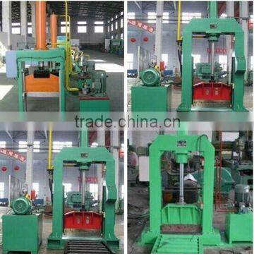 Manufacture of XQL-series horizontal oil pressure single bale rubber cutting machine with high quality/rubber cutter