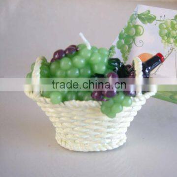 decorative grape candle