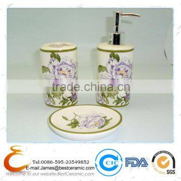 Pupular Dolomite Ceramic Bathroom Sets