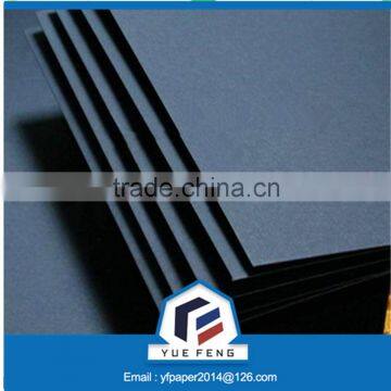 250g/300g/350g/400g C2S both side dark Black label paper