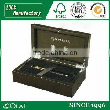 Lovely Designed Rectangle Wooden Pen Box Wholesale