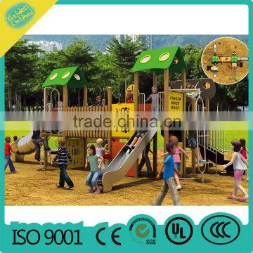 combined wooden playground ,wooden playground