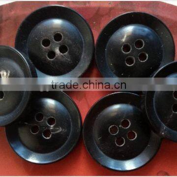 Sedex Audited Factory 2 Pillar ox Horn Button, Buffalo Horn Button photo-2