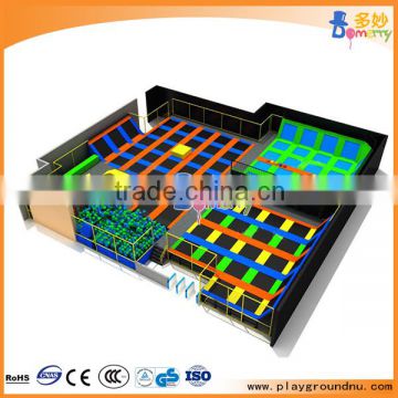 GUANGZHOU very popular indoor trampoline used playground equipment