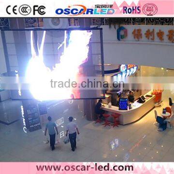 shenzhen china hot sale oscarled transparent glass display XR 16H led rgb video display window glass led board display