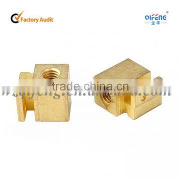 Qifeng Hardware Precision Parts Brass Terminal Block photo-2