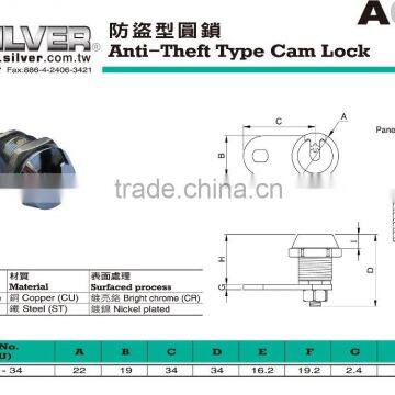 For Machinery and CNC Lathe Lock Copper Anti-Theft Type Cam Locks photo-2