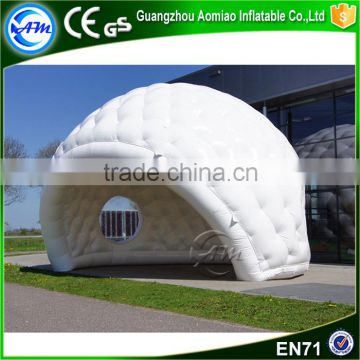 Outdoor inflatable white sphere igloo dome tent inflatable sport dome for sale