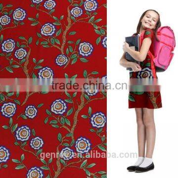 polyester printed fabric flower printed satin fabric fabric digital printing