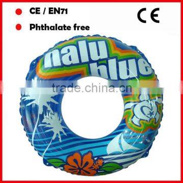 120CM inflatable adult's swimming rings full color wholesale