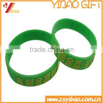 Promotional Gift Custom Wristband, Silicone Wristband, Rubber Wrist Band China