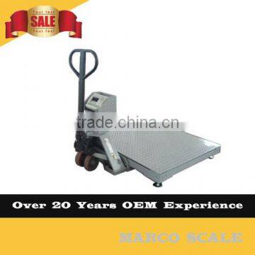 2T China Hand Pallet Truck With Weigh Scale photo-4