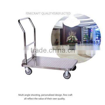 stainless steel flat trolly cart for sell