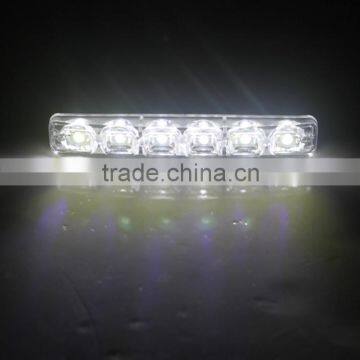 White LED With 8 LED Daytime Running Lights Set photo-5