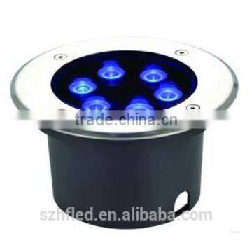 Epistar 6W IP65 led underground light with CE ROHS 3 warranty years waterproof lamps