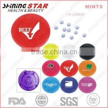 round maze shape FDA approved spearmint