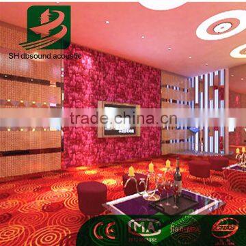 Polyester Fiber Acoustic Panel Low Price for background tv walls