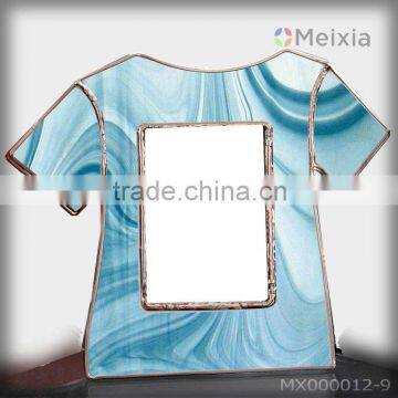 MX020039-9 china wholesale tiffany style stained glass funny photo picture frame photo album for kids