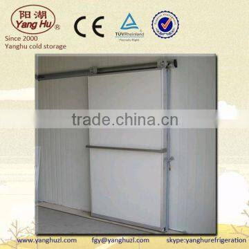 light duty color steel pu sandwich sliding door