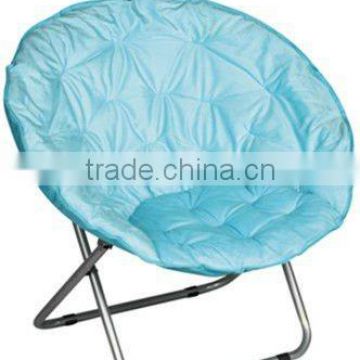 Polyester/Cotton Fabric Folding Moon Chairs