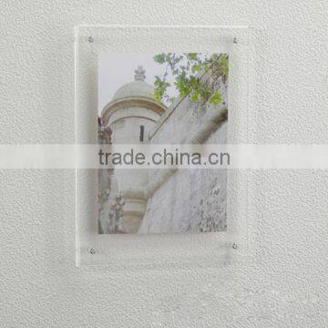 Clear Acrylic Photo Frame For Decoration