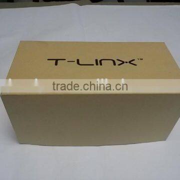 Elegant top and bottom paper box with 2 inserts guangdong