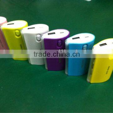 5600mAh portable universal power bank for mobile phone/iPhone/iPad