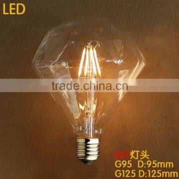 e27 vintage edison light bulb 40w incandescent bulbs G125