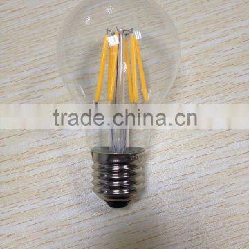 HIGH LUMEN LED FILAMENT BULB WARM WHITE CE ROHS E27 220V