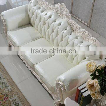 European Style Real Cow Leather Lazy Sofa Furniture for Living Room Use photo-6