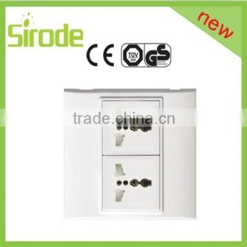 multi purpose wall sockets 2G MF socket CE IS09001 APPROVAL