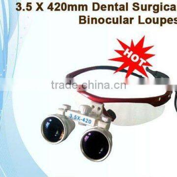 2012 New Design 3.5 X Dental Surgical Binocular Loupes Dentist 420mm HOT