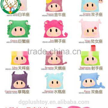 Wholesale cartoon charater Animal plush pillow