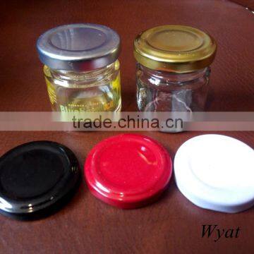 cheap round 30ml glass fruit jam jars 1oz glass jelly jars with lids