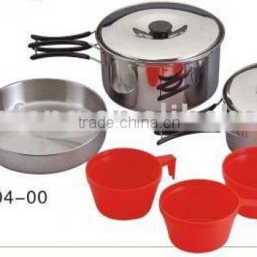 Stainless Steel 3- Person Cook Set