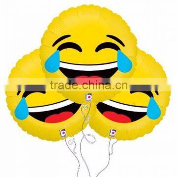 New Arrival Emoji Foil Balloon Custom Helium Foil Balloon