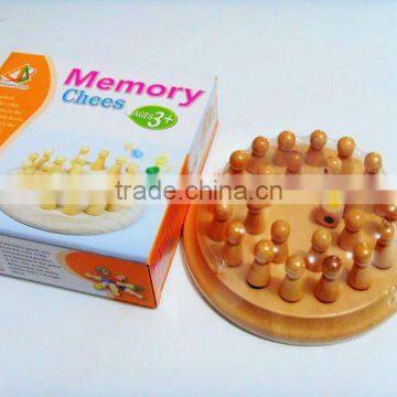 Wooden Memory game/chess for kids