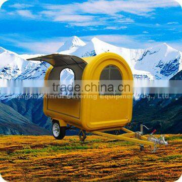 2013 Most Favorable Price 3 Wheels Big Windows Electric Mobile Food Catering Carts Trailer XR-FC220 B
