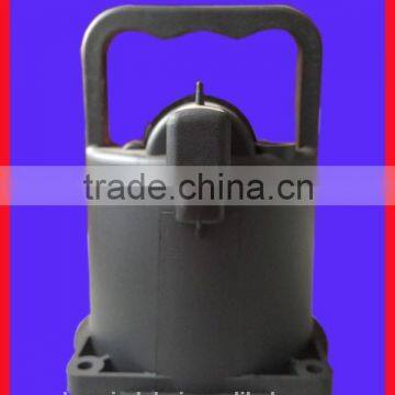 Black plastic water pump