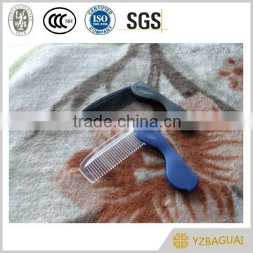 hotel folding knife hair comb