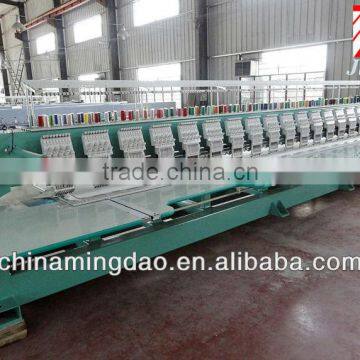 24 head high speed flat embroidery machine