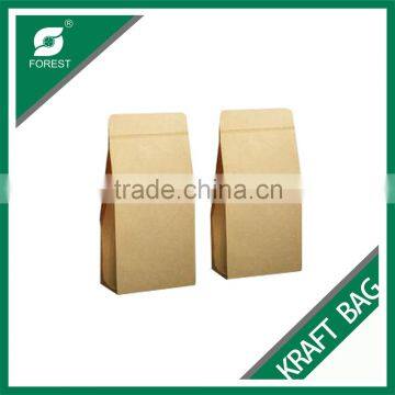 FACTORY PRICE BROWN TAKEAWAY FAST FOOD PAPERBAG WITH SEAL photo-2