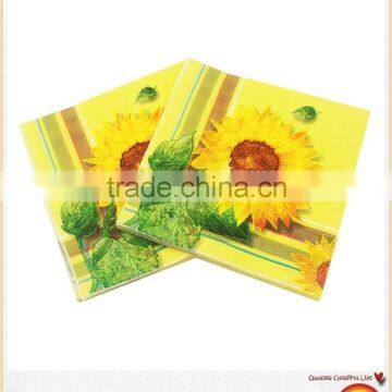 High Quality Paper Dinner Napkin Printed Napkin 2ply Virgin Wood Pulp photo-5