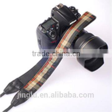 Camera Shoulder Neck Belt Strap for DSLR Plaid Color LD-04