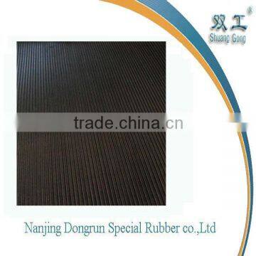 Rubber sheet rill board